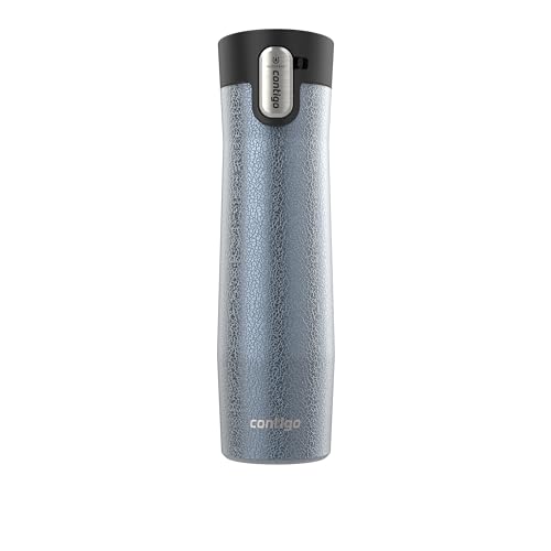Contigo AUTOSEAL West Loop Vacuum-Insulated Stainless Steel Travel Mug with Easy-Clean Lid 20 oz Sake