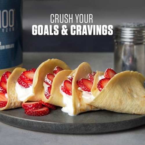 Dymatize ISO100 Whey Protein Powder Isolate, Cookies & Cream, 25g of Protein, 20 Servings, 5.5g BCAAs, Less Than 120 Cal., Gluten Free, 1g Fat, 1g Sugar, 2g Carb