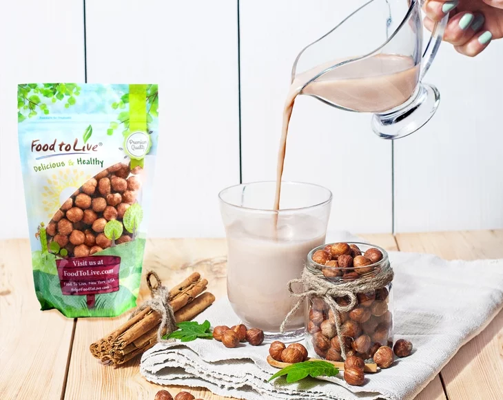 Food to Live, Raw Hazelnuts, 2 Pounds, Kosher