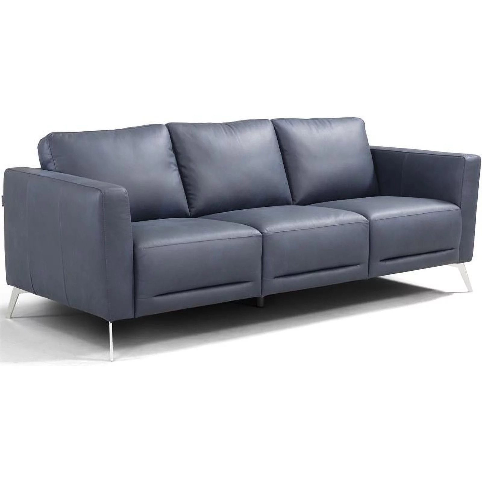 LV00212 - Sofa , Blue Leather - Astonic