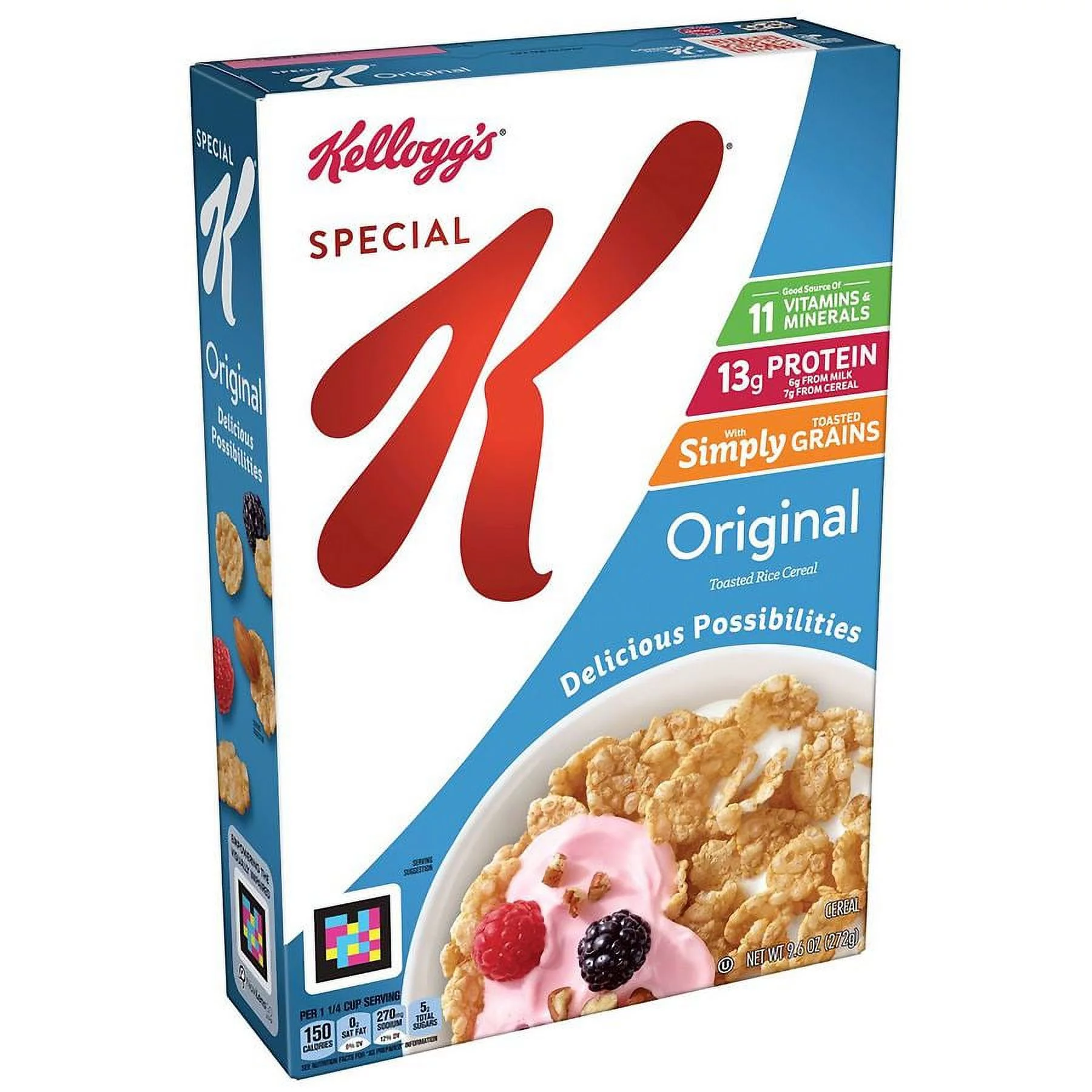 Special K Cold Breakfast Cereal, Original9.6oz Pack of 2
