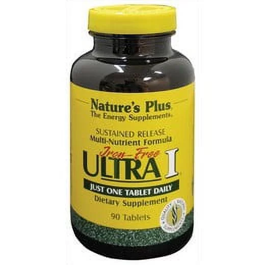 Nature's Plus - Ultra I Multi Iron-Free S/R tab 90