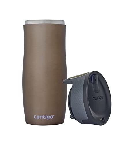 Contigo West Loop Autoseal Travel Mug, Stainless Steel Thermal Mug, Vacuum Flask, Leakproof Tumbler, Coffee Mug with BPA-Free Easy-Clean Lid