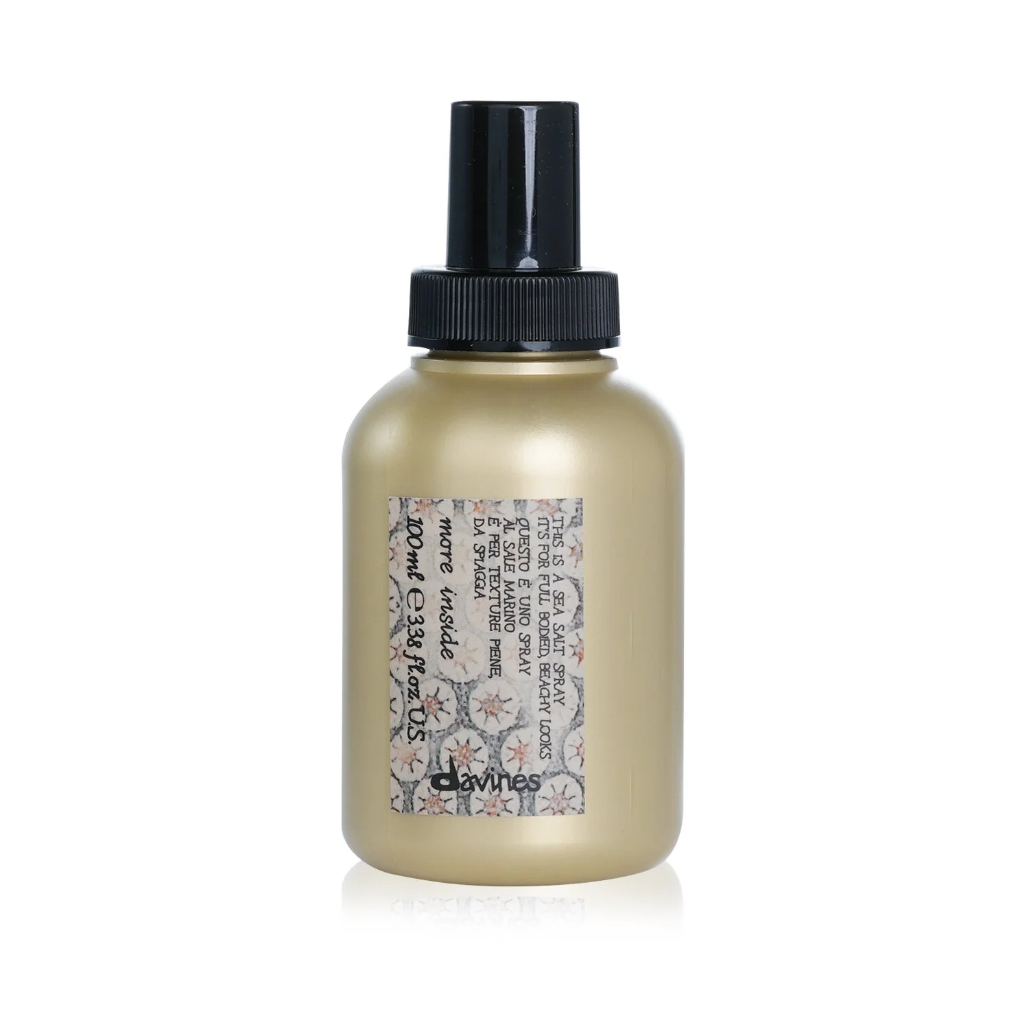 Davines More Inside This Is A Sea Salt Spray (For Full-Bodied, Beachy Looks)  250ml/8.45oz