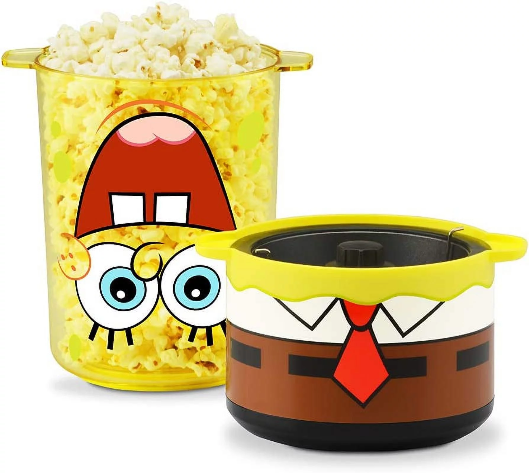 Nickelodeon Spongebob Stir Popcorn Popper, One Size, Yellow