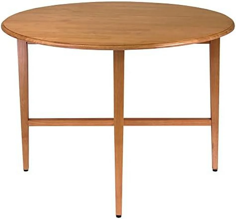 TJUNBOLIFE Wood Hannah Dining  Light Oak