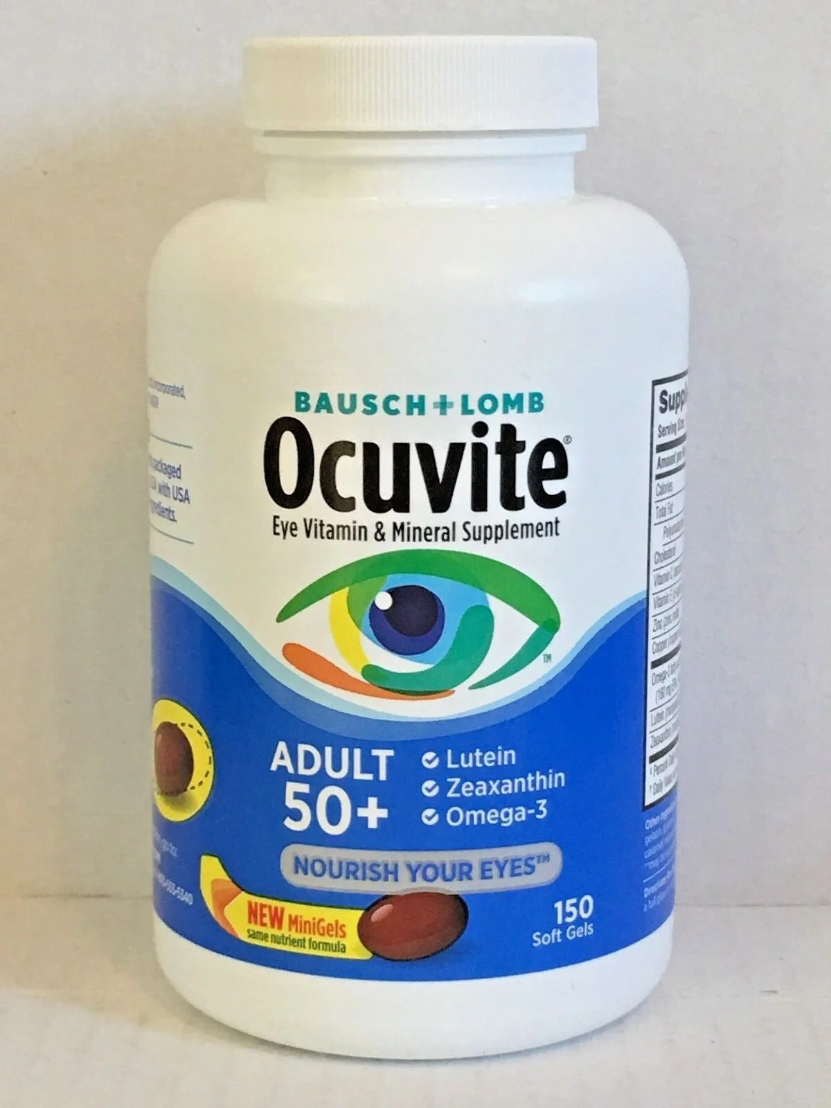 O-cuvite Adult 50+, 150 Soft Gels