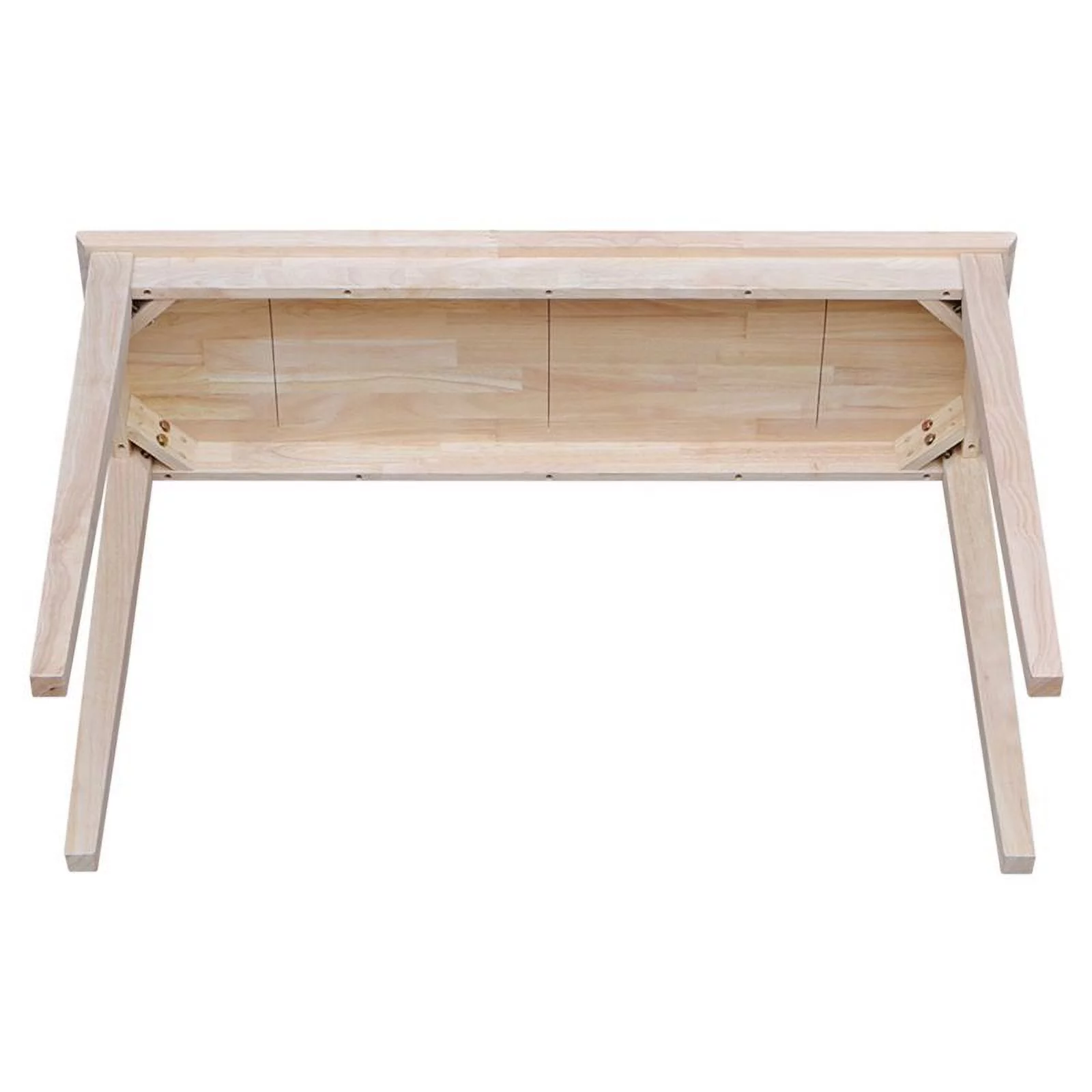 Pemberly Row Shaker Unfinished Sofa Wood Table