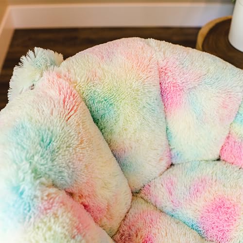 Big Joe Milano Lenox Denim Cobalt Beanbag Chair