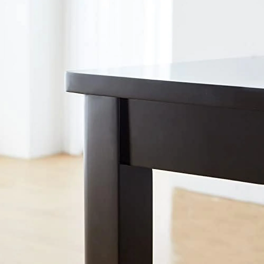 YZboomLife Cabin 37.4" Wooden Dining Bench/Small Modern Farmhouse Malaysian Oak Wood Bench (Natural)