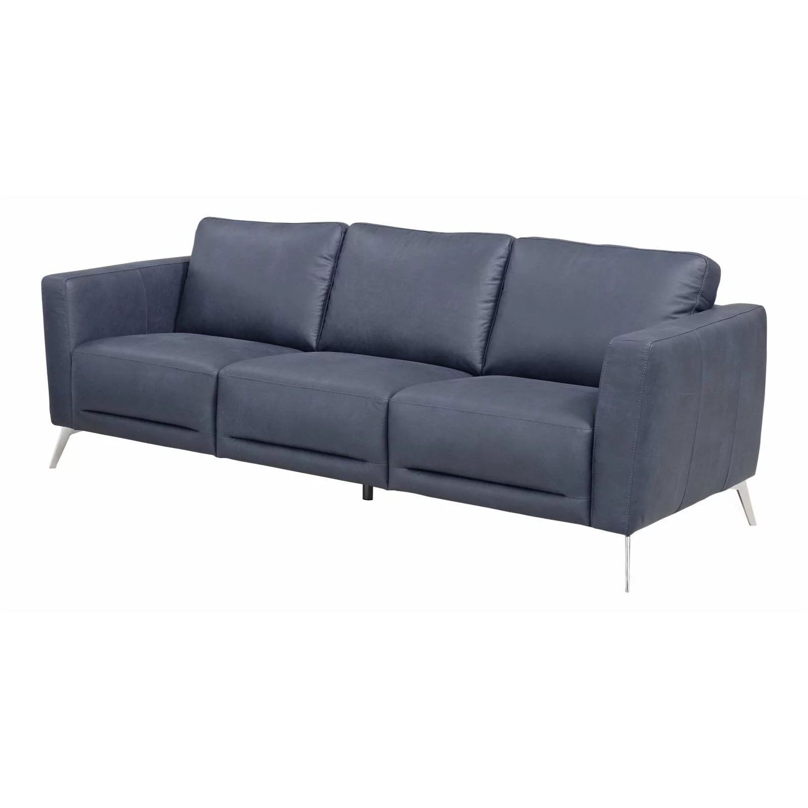 LV00212 - Sofa , Blue Leather - Astonic