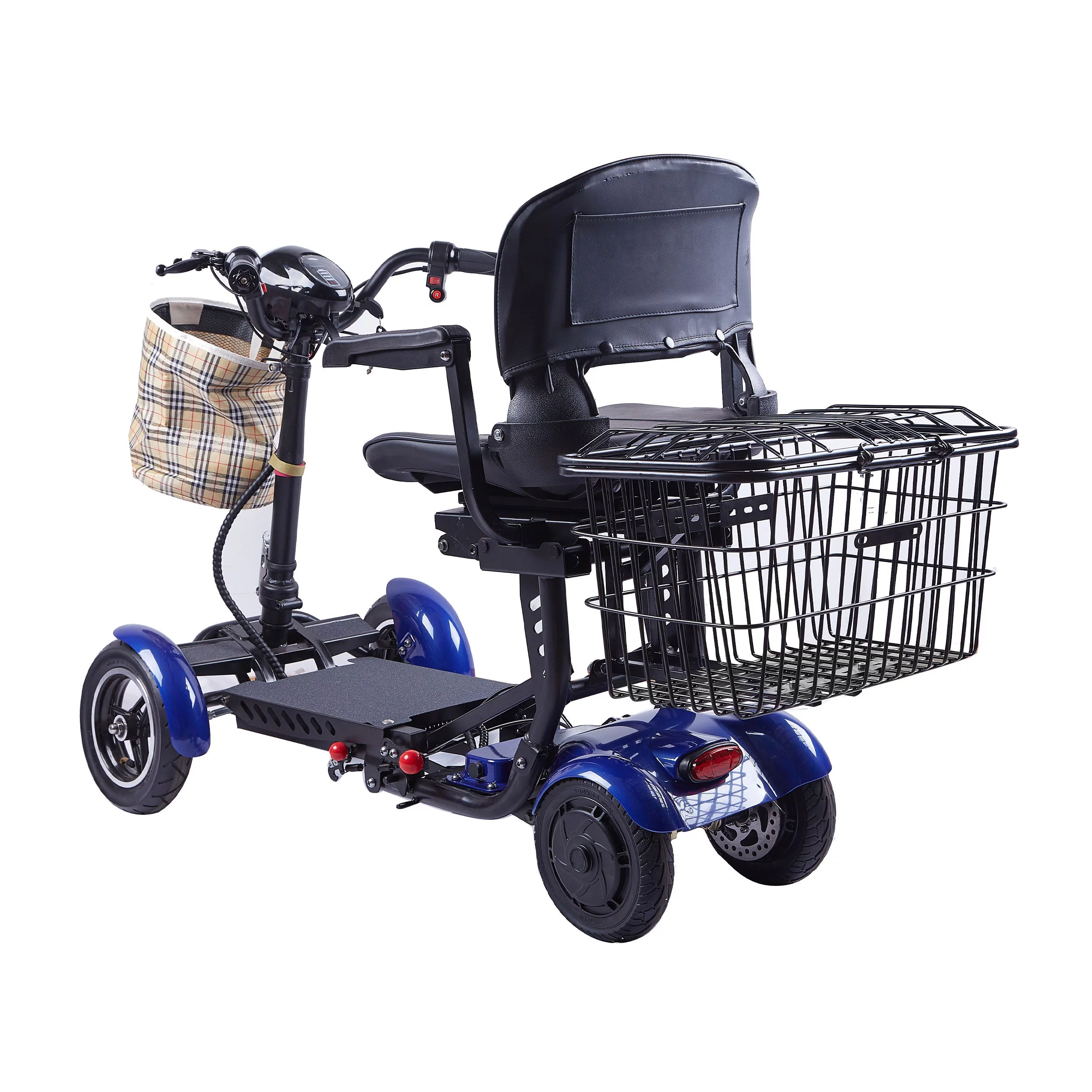 Klano KLX01 All Wheel Drive Foldable Mobility Scooters - Blue