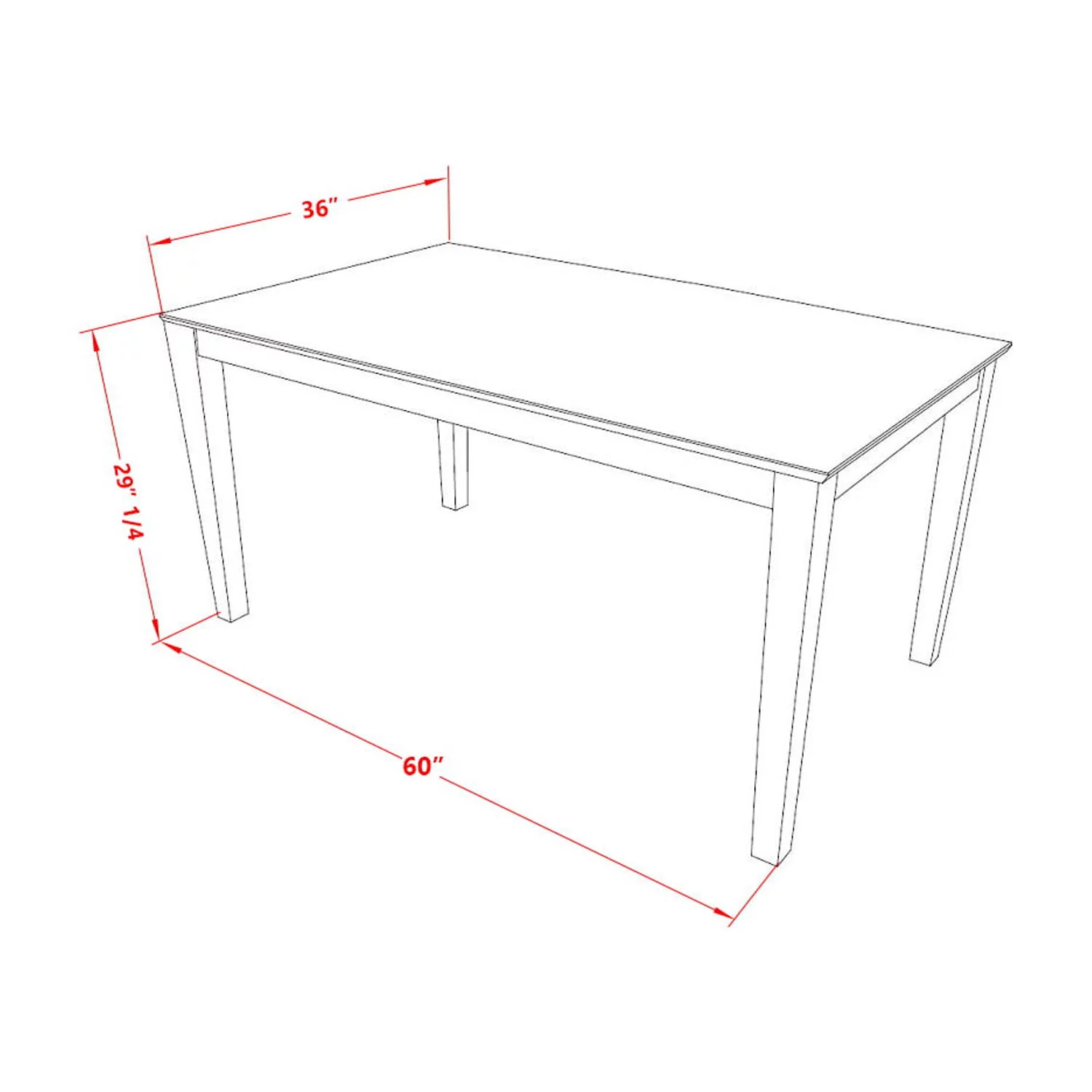East West Furniture  Dining Room Furniture Set- a Kitchen Table and 2 Dining Chairs with 2 Benches, Mahogany(Seat Options) CAML5C-MAH-LC