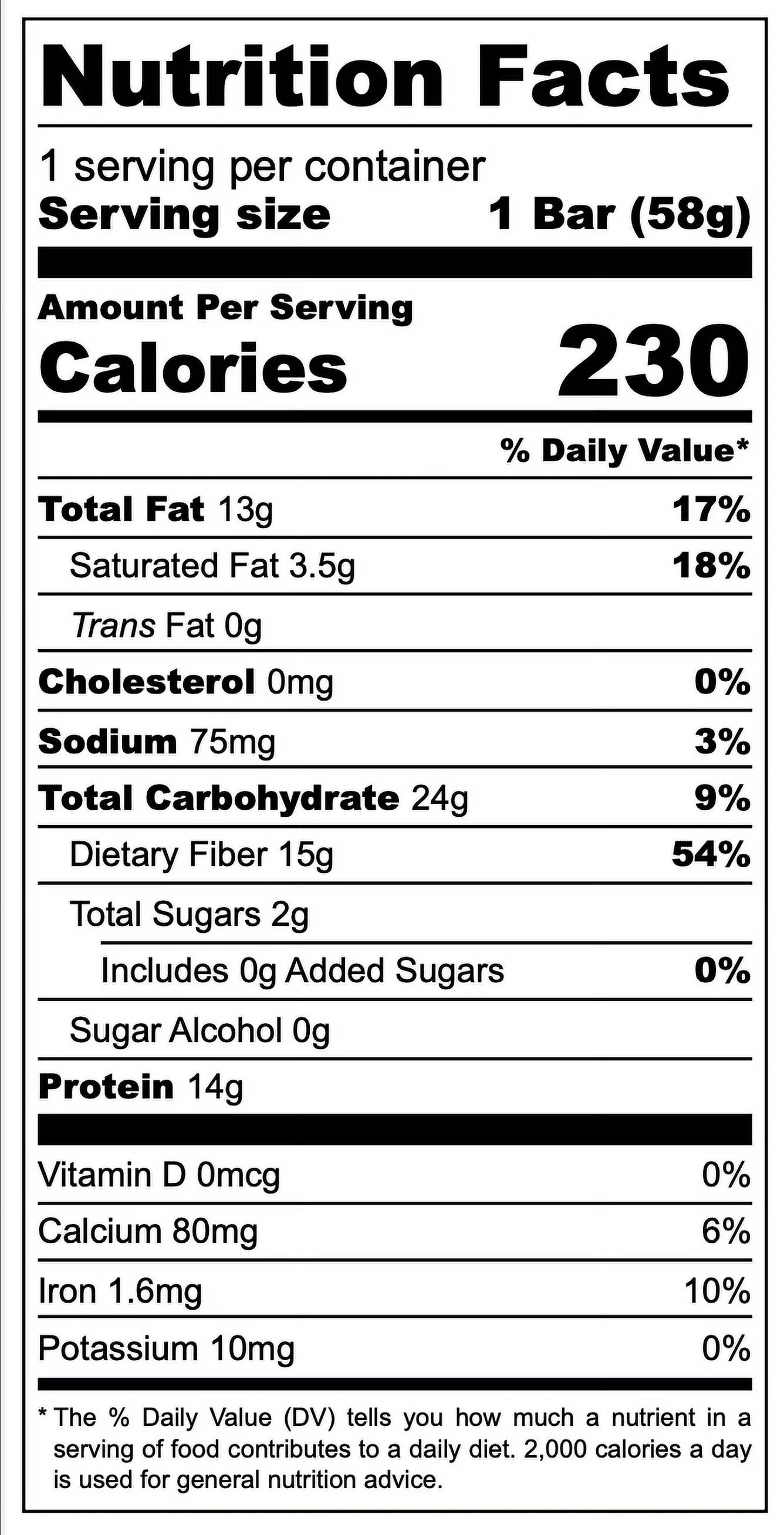 Resist Nutrition - Goji Cherry Chia Low Glycemic Protein Bars (12 Count)