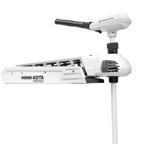 Minn Kota Riptide Fortrex Bow-Mount Electric Trolling Motor, 80 Lb. Thrust, 52 In. Shaft, Saltwater