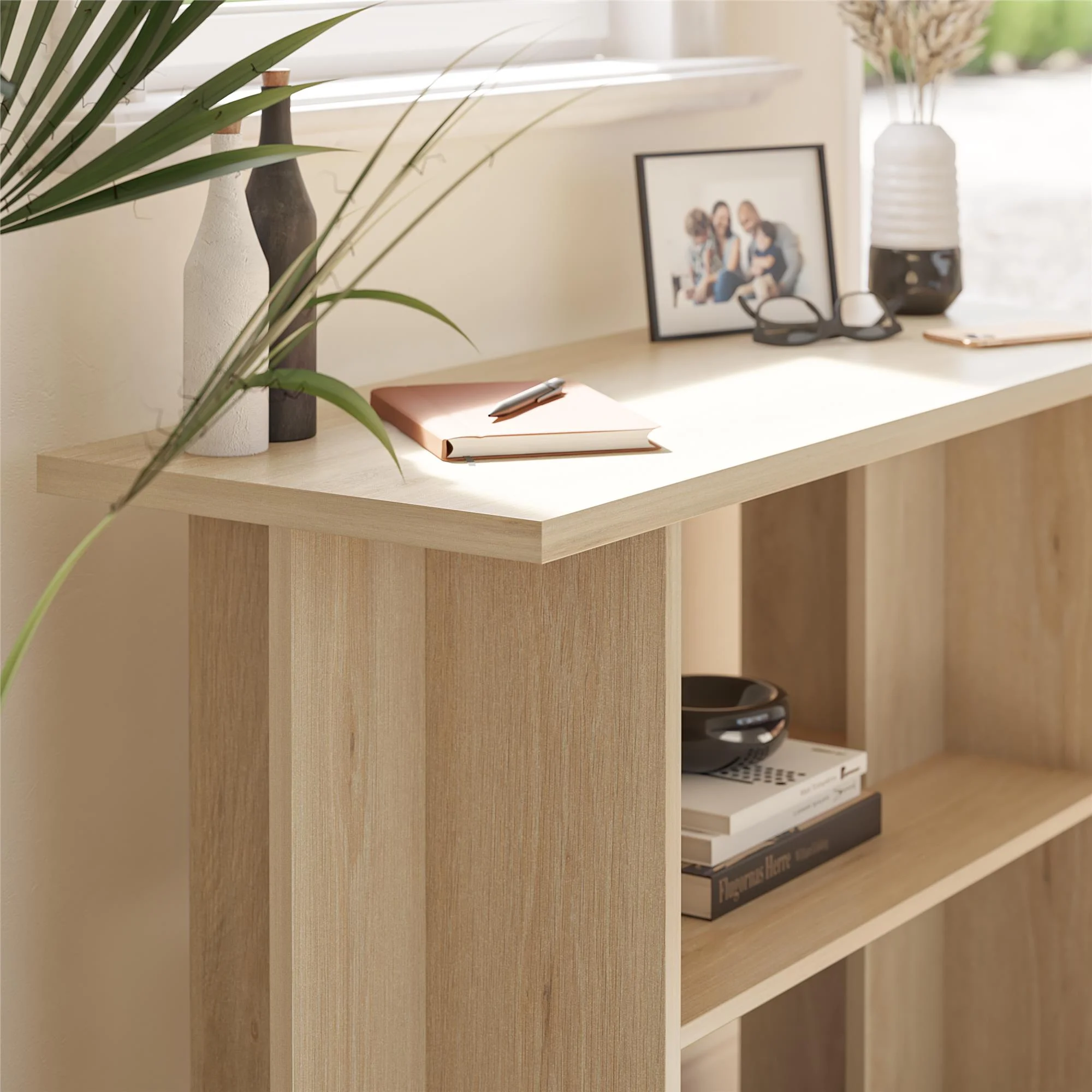 Voler Console Table, Light Oak