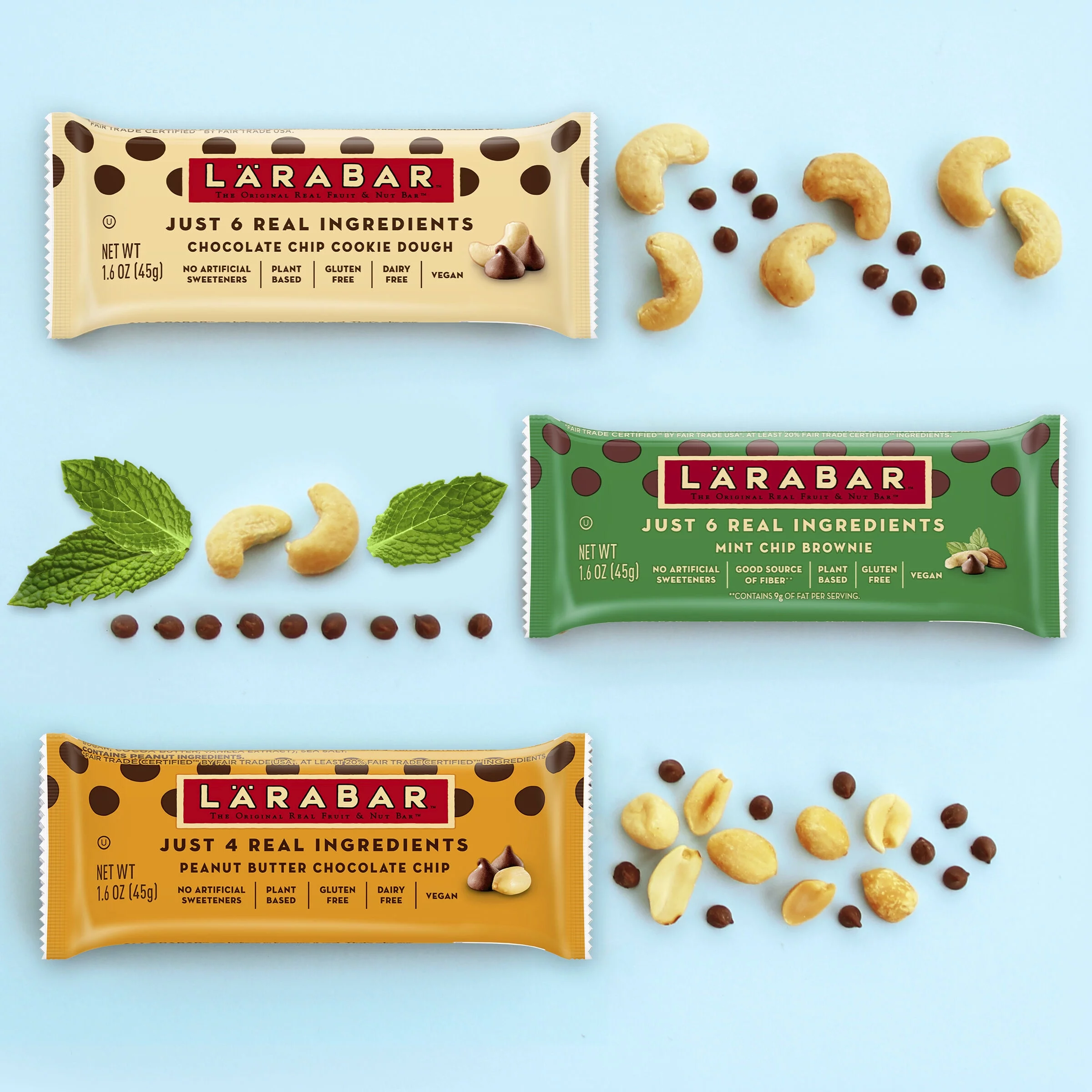 Larabar Coconut Cream Pie, Gluten Free Vegan Fruit & Nut Bar, 16 Ct