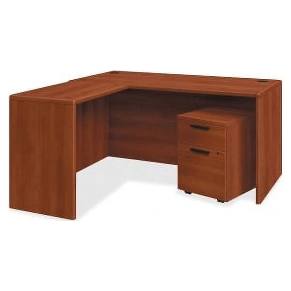 HON - H10787R.COGNCOGN - 10700 Single Pedestal Desk, Full Right Pedestal, 72w x 36d x 29 1/2h, Cognac