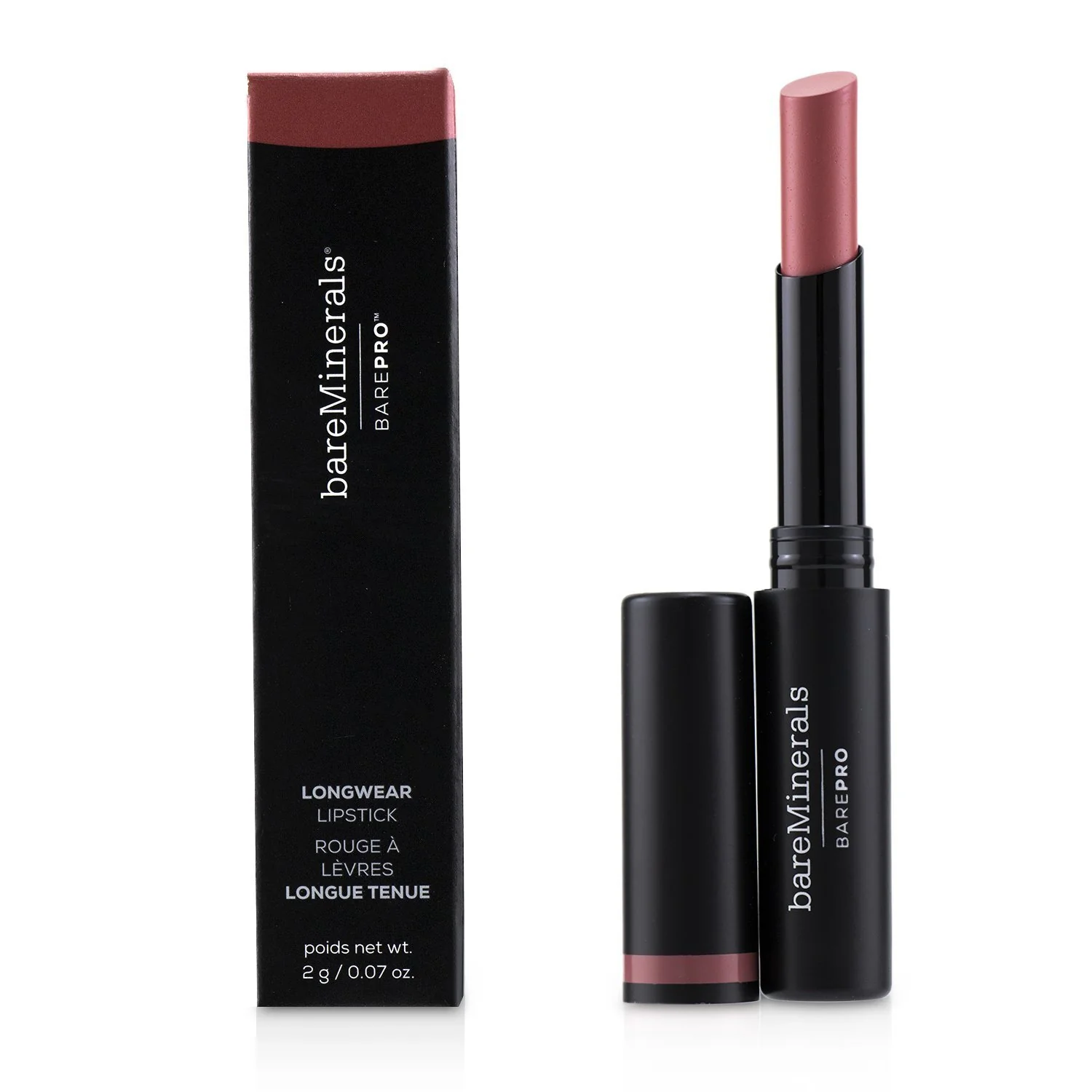 BareMinerals BarePro Longwear Lipstick - # Petal  2g/0.07oz