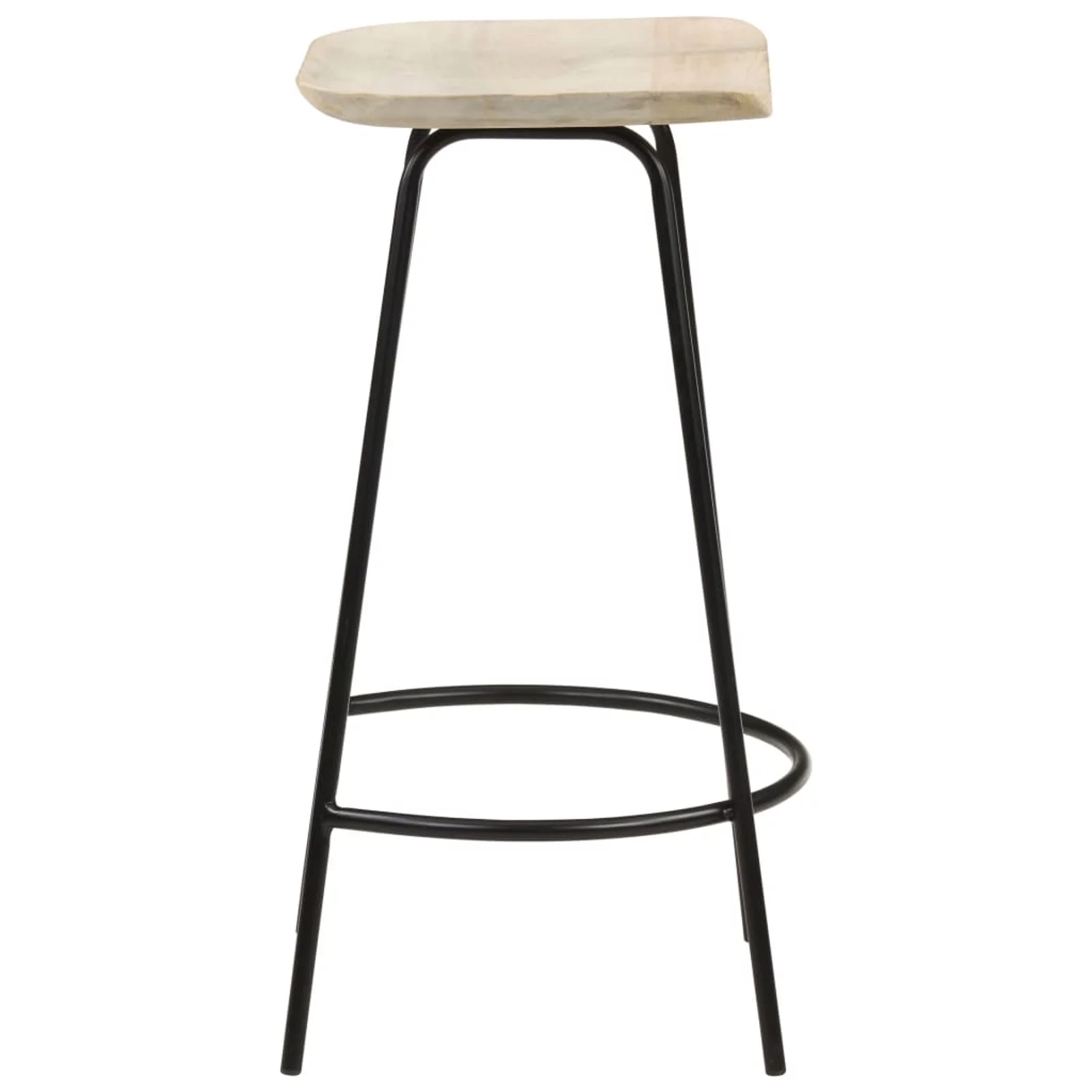 Htovila Bar Stools 4 pcs Solid Mango Wood