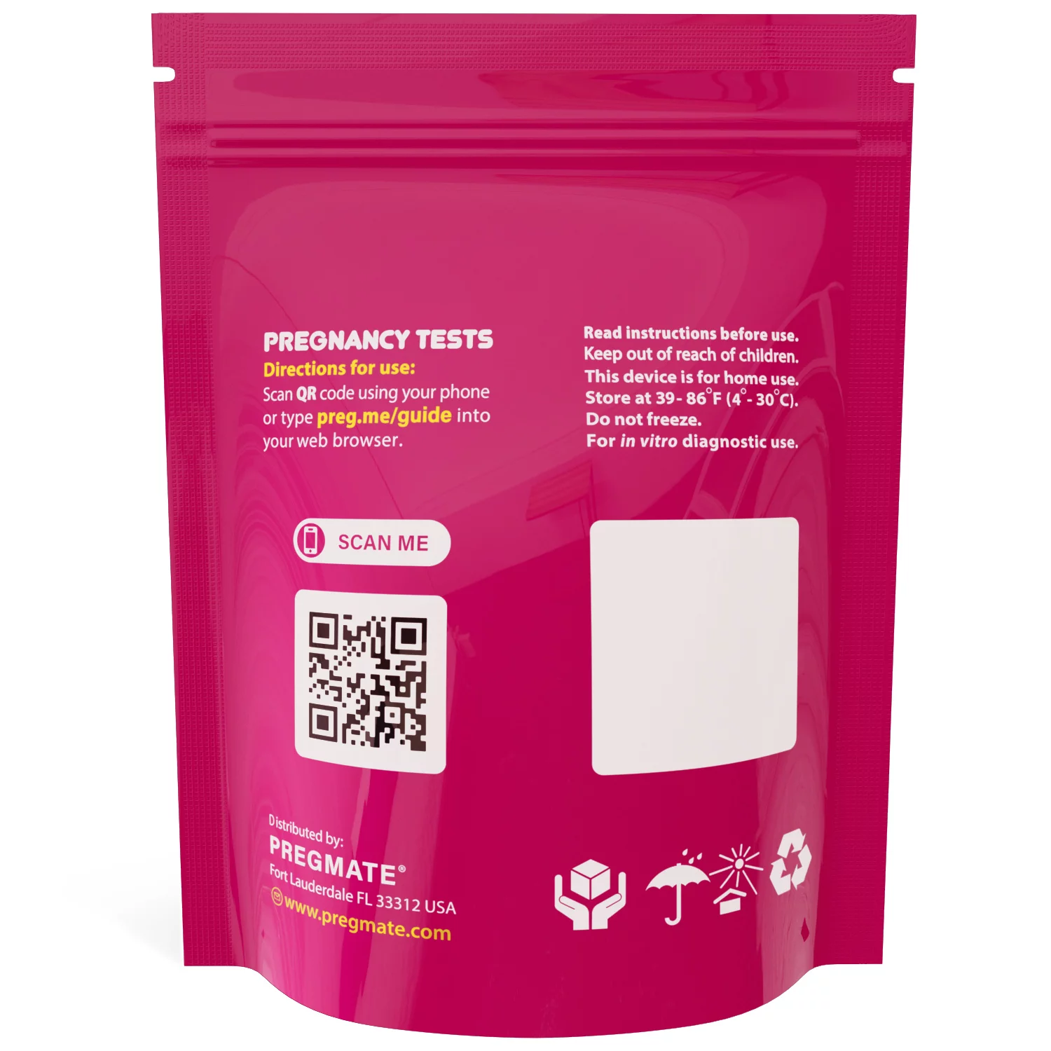 Pregmate 30 Pregnancy Midstream Tests (30 Count)