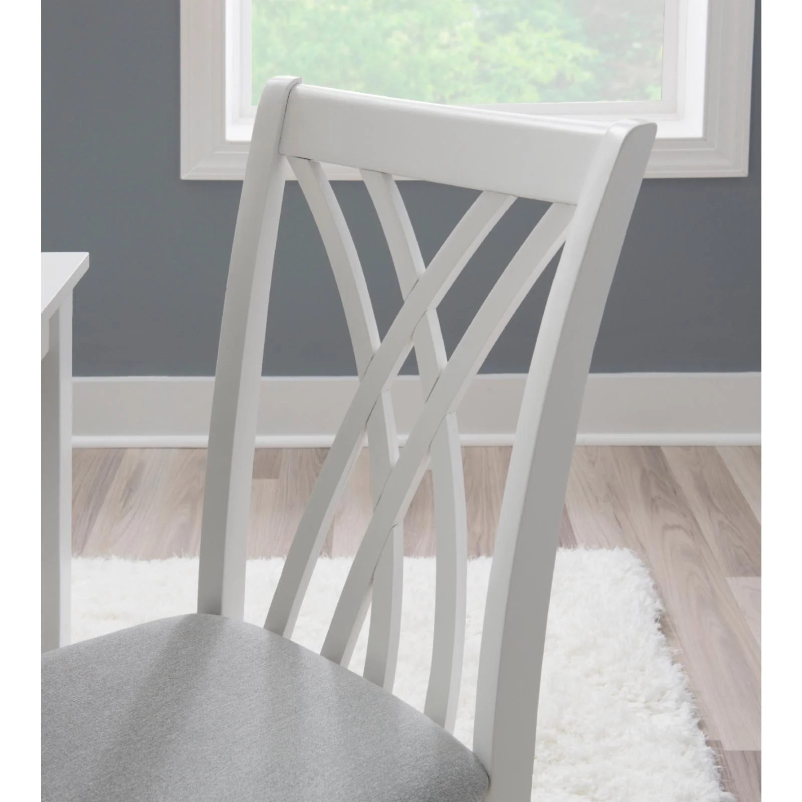 Powell Maggie 7-Piece Dining Set, White