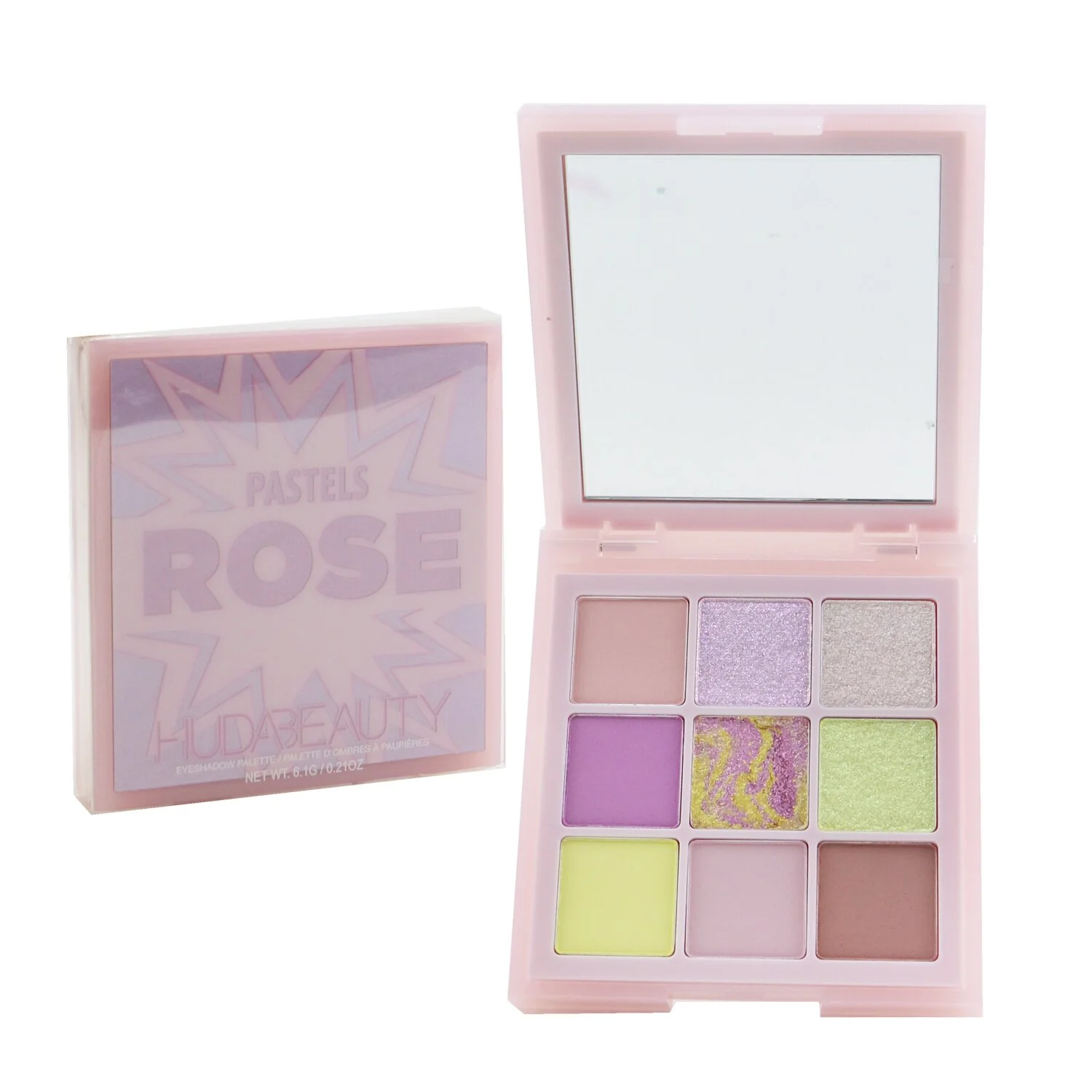 Huda Beauty Pastel Obsessions Eyeshadow Palette (9x Eyeshadow) - # Mint  6.1g/0.21oz