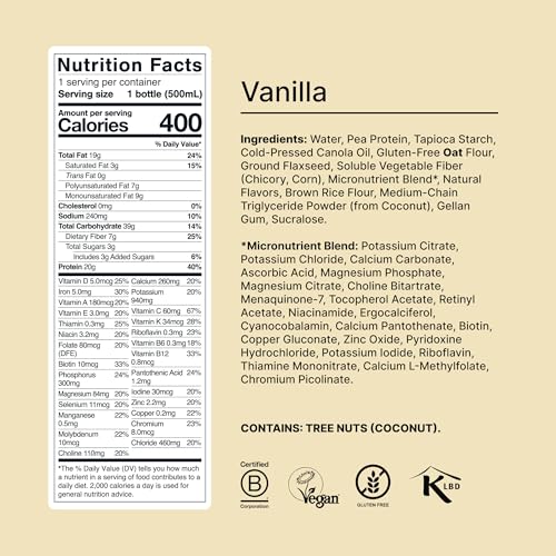 Huel Ready-to-Drink | Chocolate Meal Replacement Drink | High Protein Drink | Nutritionally Complete, Low Sugar, High Fiber, Plant Based, Vegan, Healthy | 20g Protein Per Bottle | 16.9 Fl Oz (12 Pack)