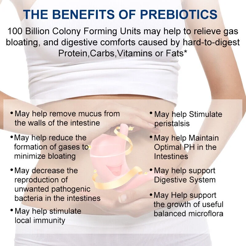 Probiotics CFU Potency Gut Health 120 Capsules