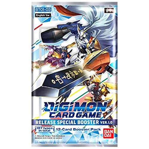 Bandai - Digimon Card Game: Release Special Booster Version.1.0 - Trading Card Game