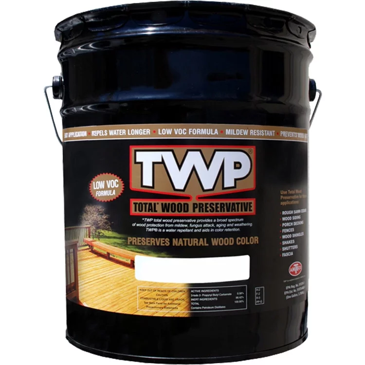 TWP 1516 Rustic Oak Low Voc Preservative Stain 5gal