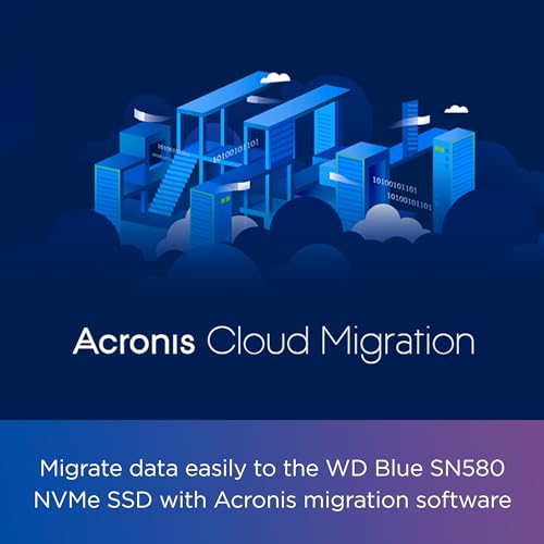 Western Digital 4TB WD Blue SN5000 NVMe Internal Solid State Drive SSD - PCIe Gen 4.0, M.2 2280, Up to 5,500 MB/s - WDS400T4B0E