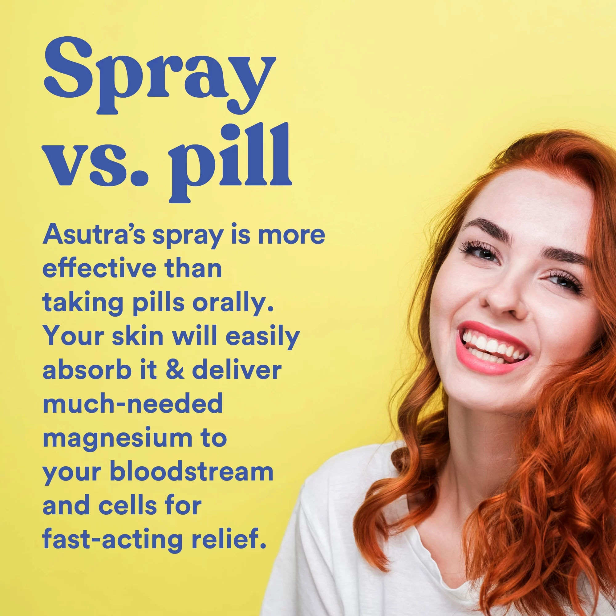 Asutra, Pure Zechstein All-Natural Magnesium Oil Spray, 4 oz. Bottle