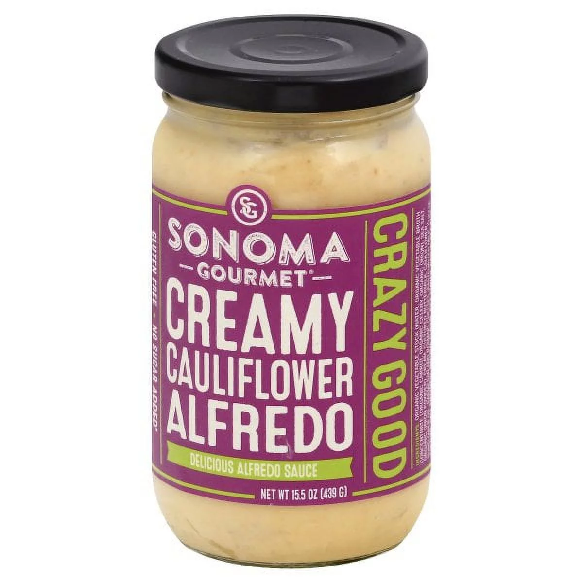 SONOMA GOURMET: Sauce Alfredo Cauliflower, 13.5 oz Pack Of 6