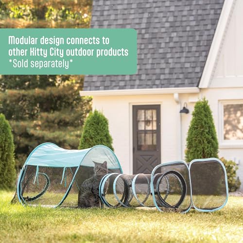 Kitty City Outdoor Catio Furniture and Play Kits for Cats, Play Tent