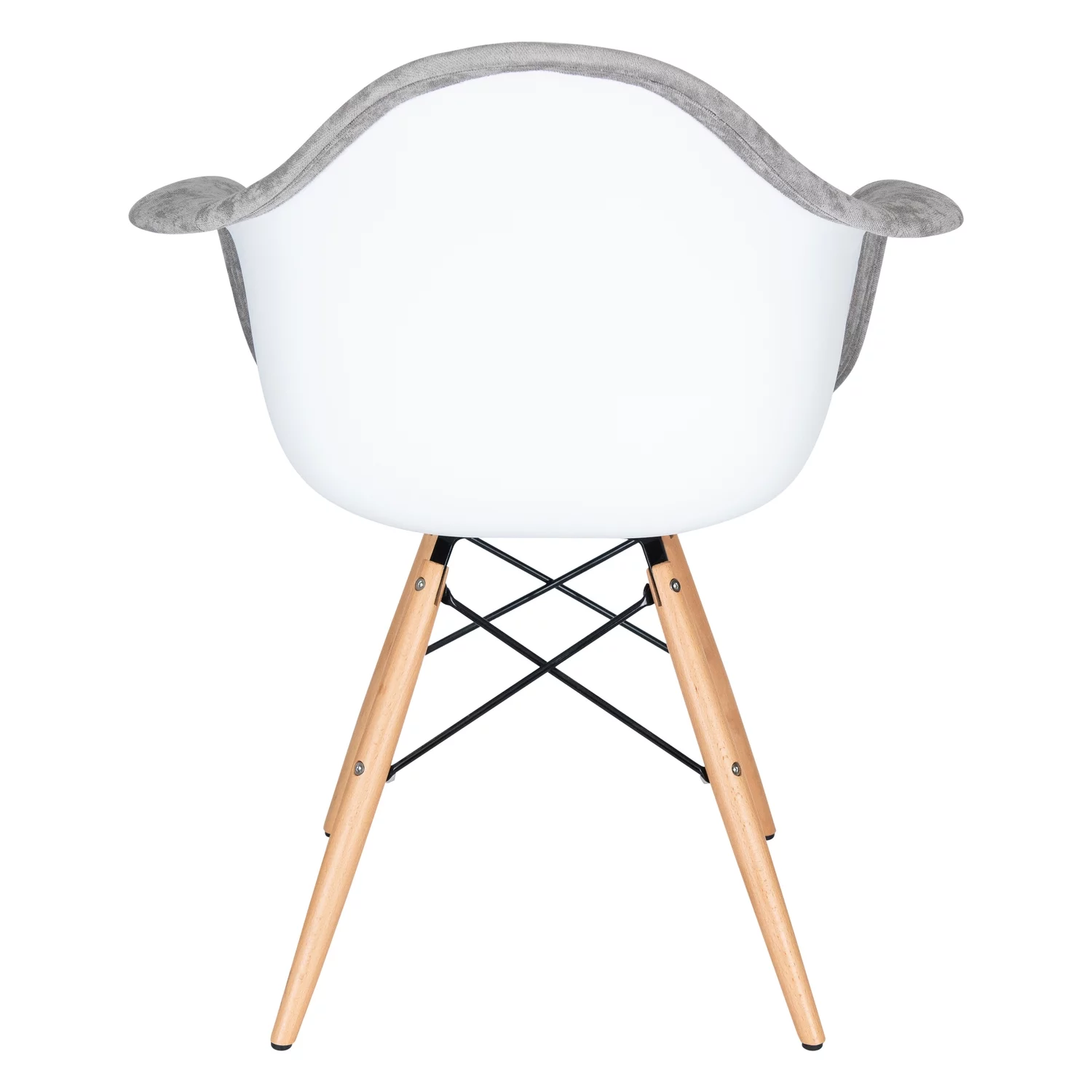 HomeStock Coastal Charm Velvet Eiffel Wooden Base Accent Chair Set of 4