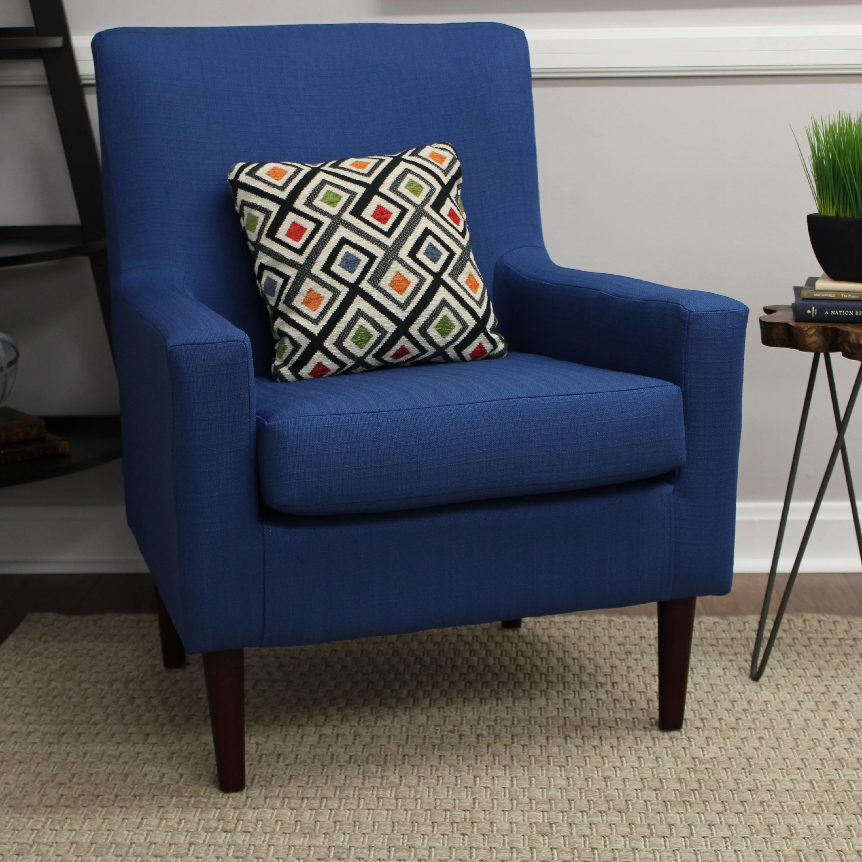 Fox Hill Emma Lounge Chair, Marine Blue