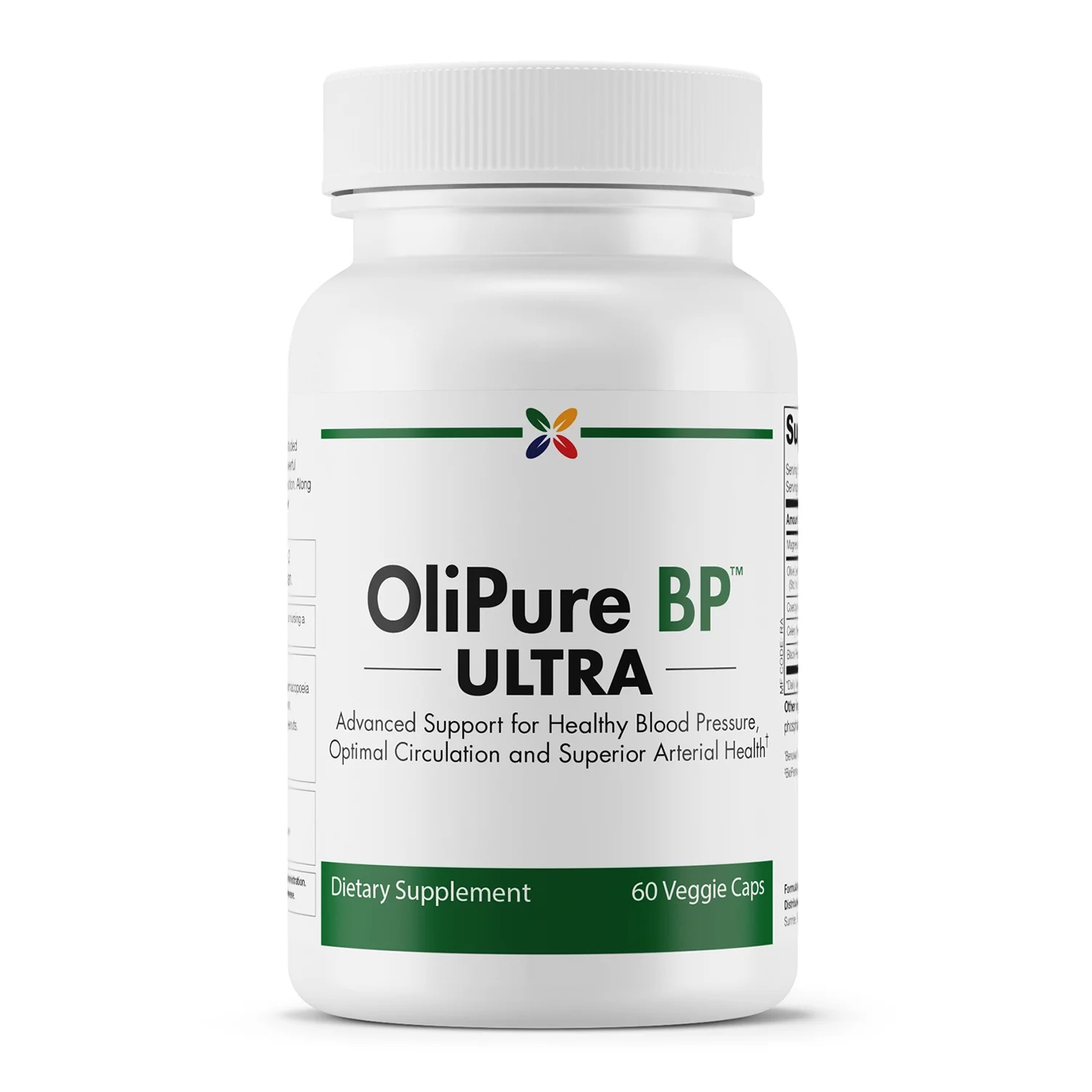 Stop Aging Now - OliPure BP ULTRA - 60 Veggie Caps