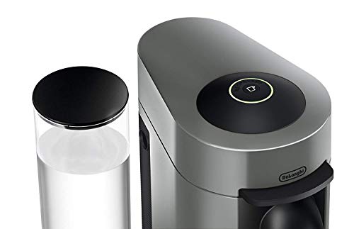 Nespresso Vertuo Plus Coffee and Espresso Maker by De'Longhi, Grey with Aeroccino Milk Frother