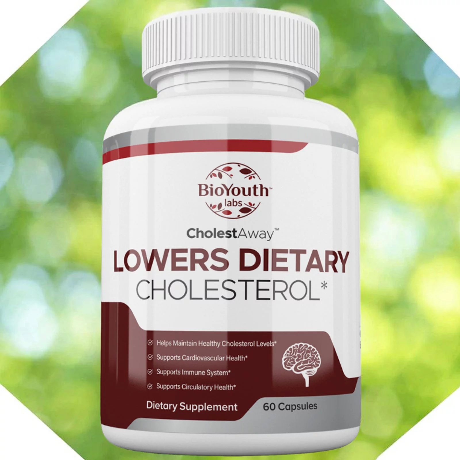 CholestAway™ 100% Natural Cholesterol Supplement