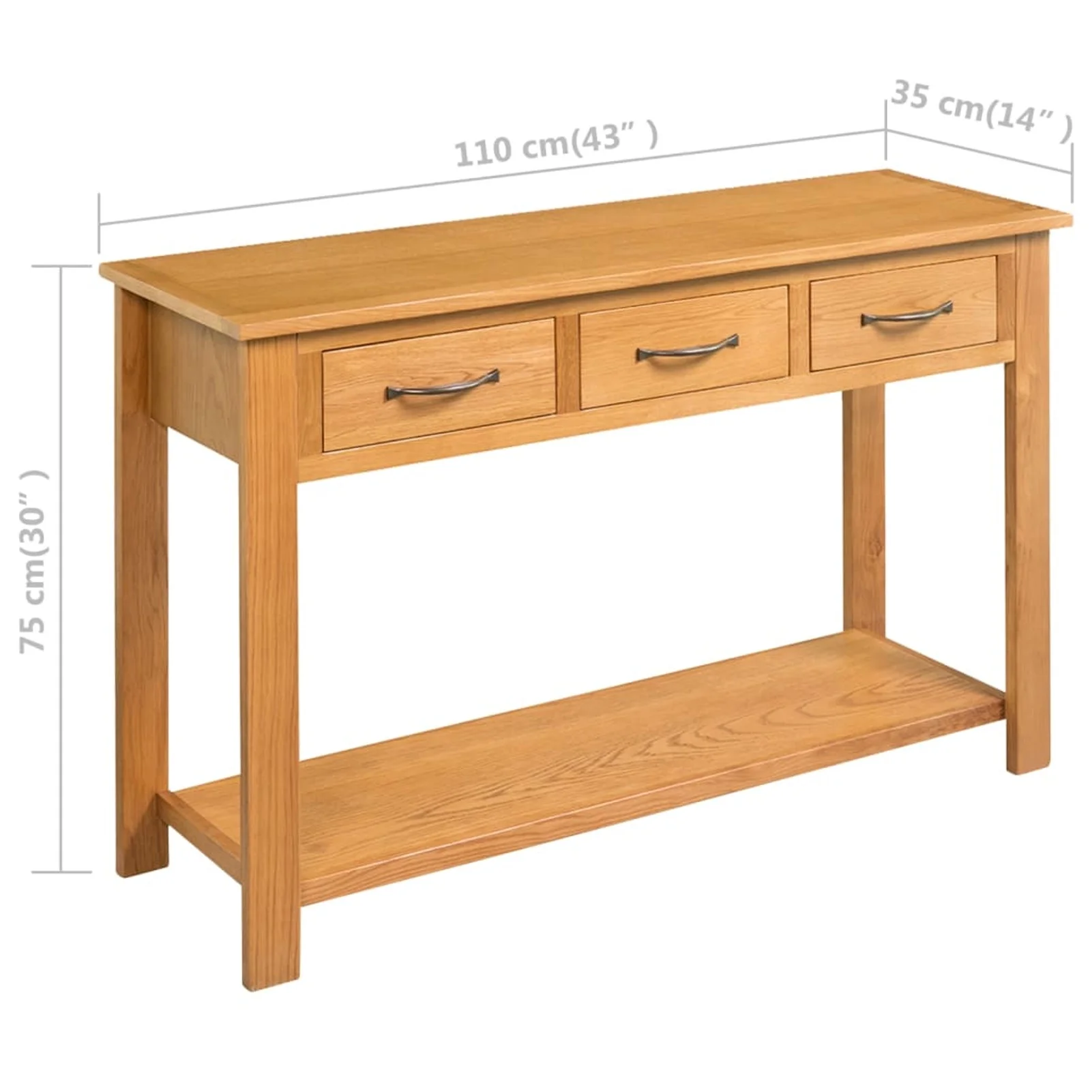Tomshoo Console Table 43.3