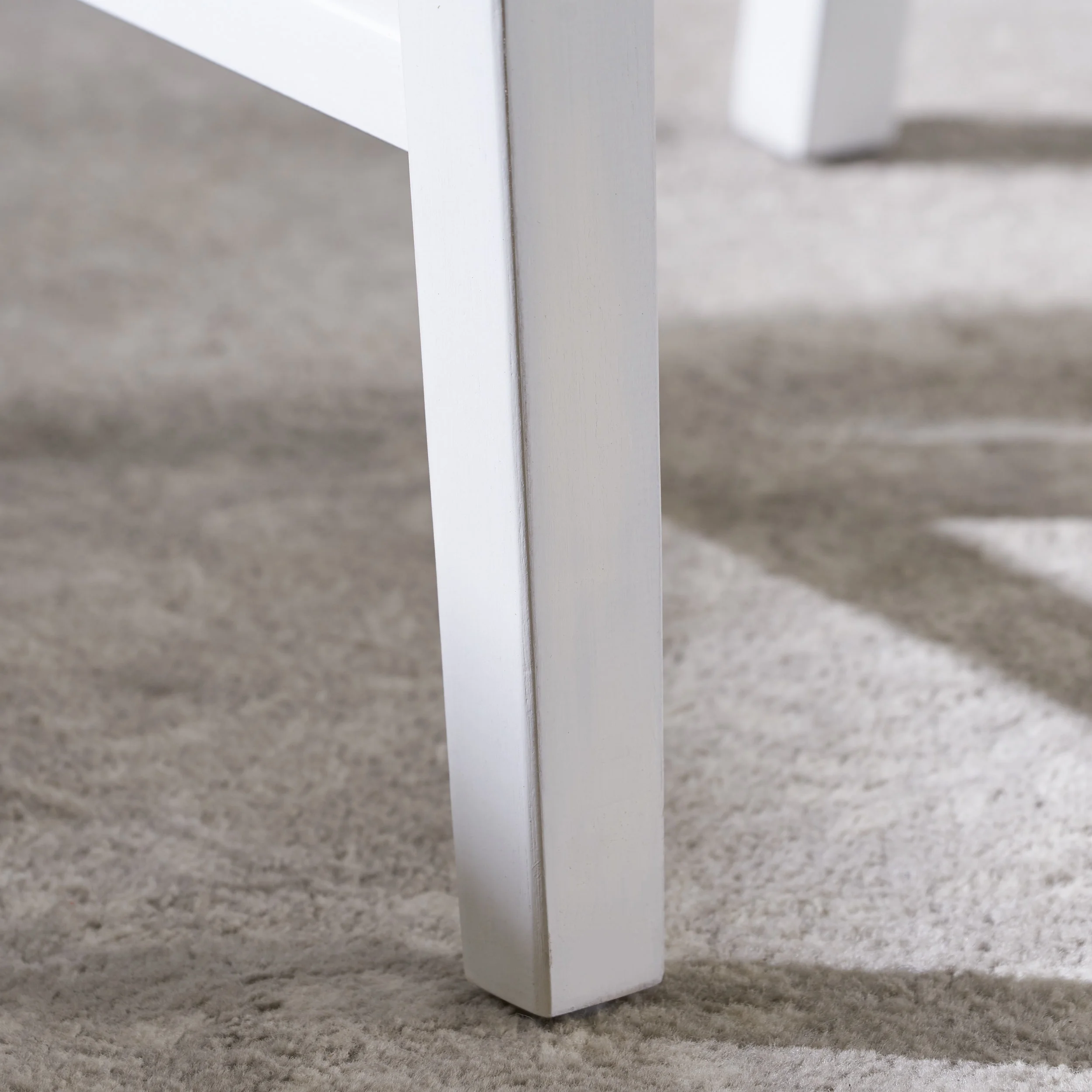 Noble House Roseann Acacia Wood Dining Chairs, Set of 2, White