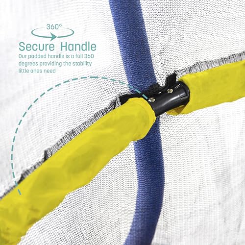 Skywalker Trampolines Mini Trampoline with Enclosure Net