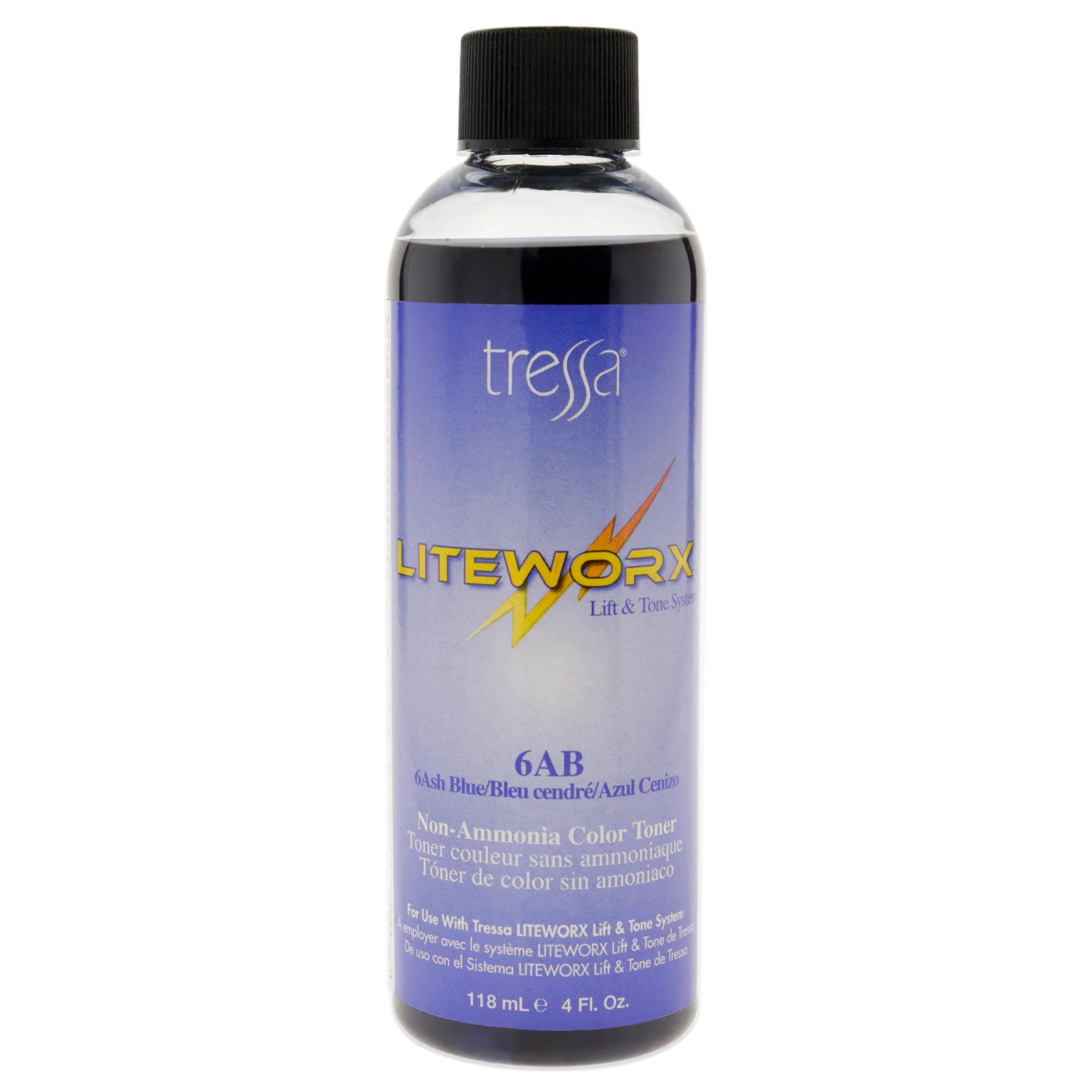 Liteworx Toner - 6AB Ash Blue by Tressa for Unisex - 4 oz Toner