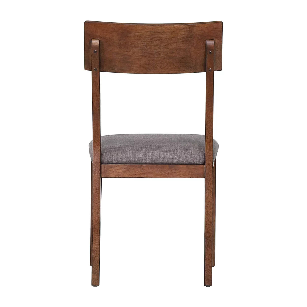 Mid Century Danish Walnut Upholstered Side Chair (Set Of 2)