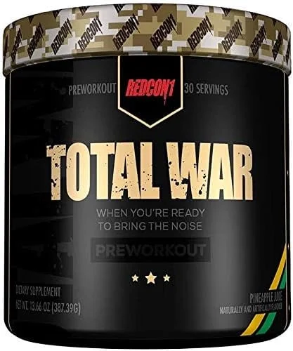 Redcon1 Total War Preworkout Grape - 30 Servings Pack of 3