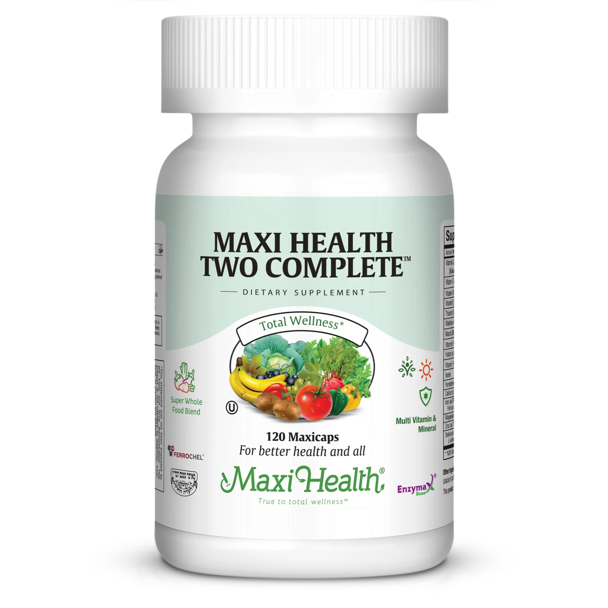 Maxi Health Two Complete Capsules, 120 Ct