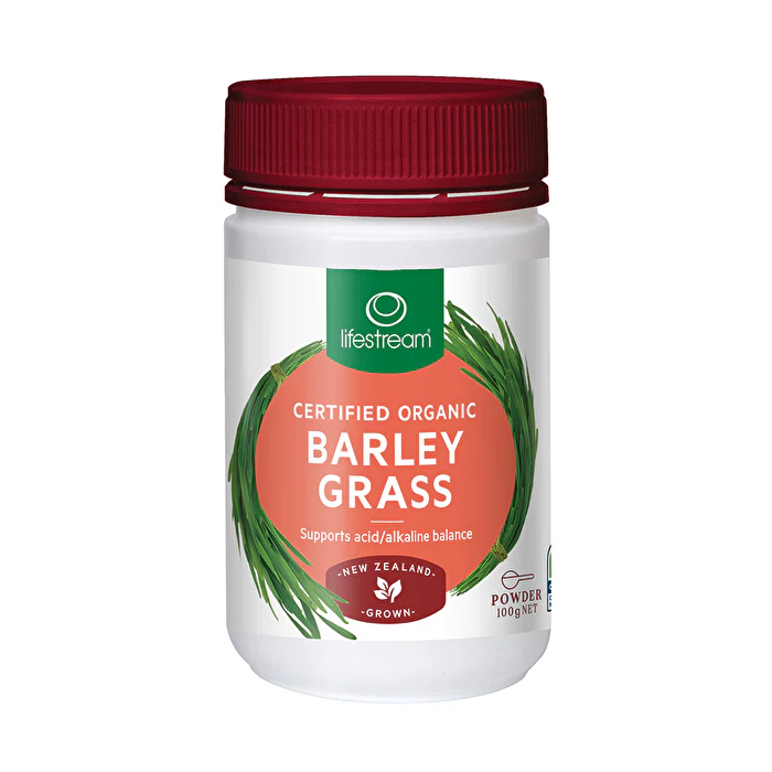 LifeStream Lifestream Barley Grass Certified Organic Powder 100g