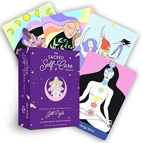Pre-Owned The Sacred Self-Care Oracle: A 55-Card Deck and Guidebook Paperback