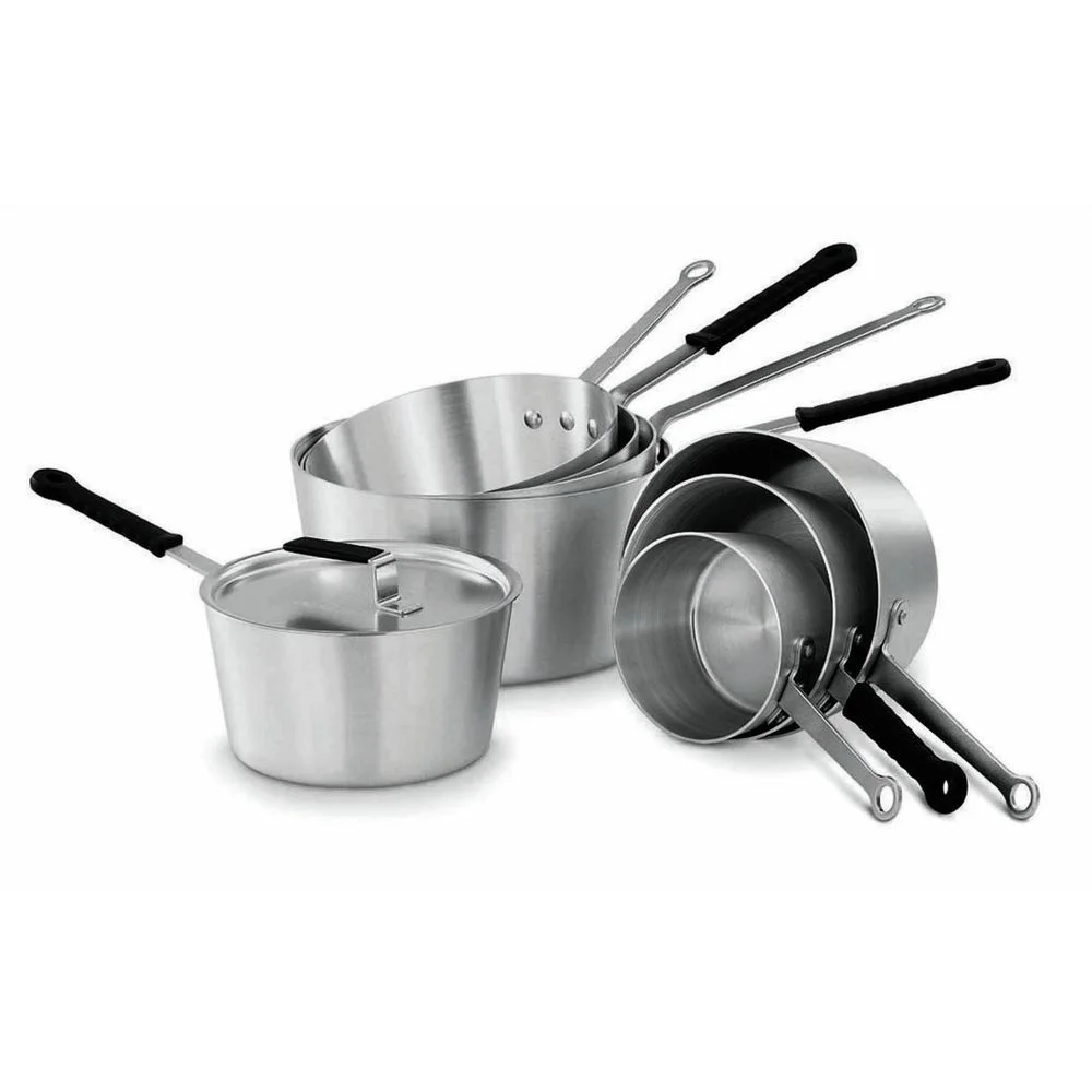 Vollrath (67301) Wear-Ever Tapered Sauce Pan (1-1/2 Quart, Natural Finish Aluminum)